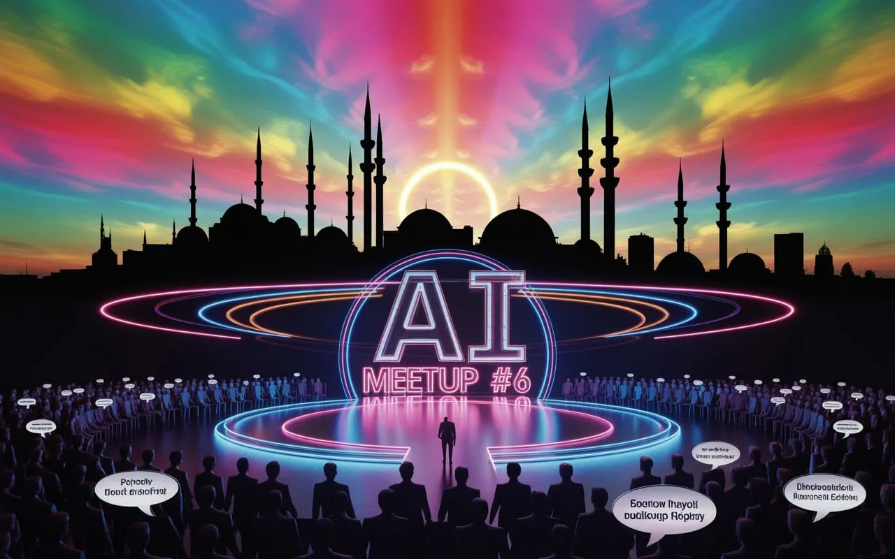 Ankara AI Meetup etkinliğine katılan izleyiciler