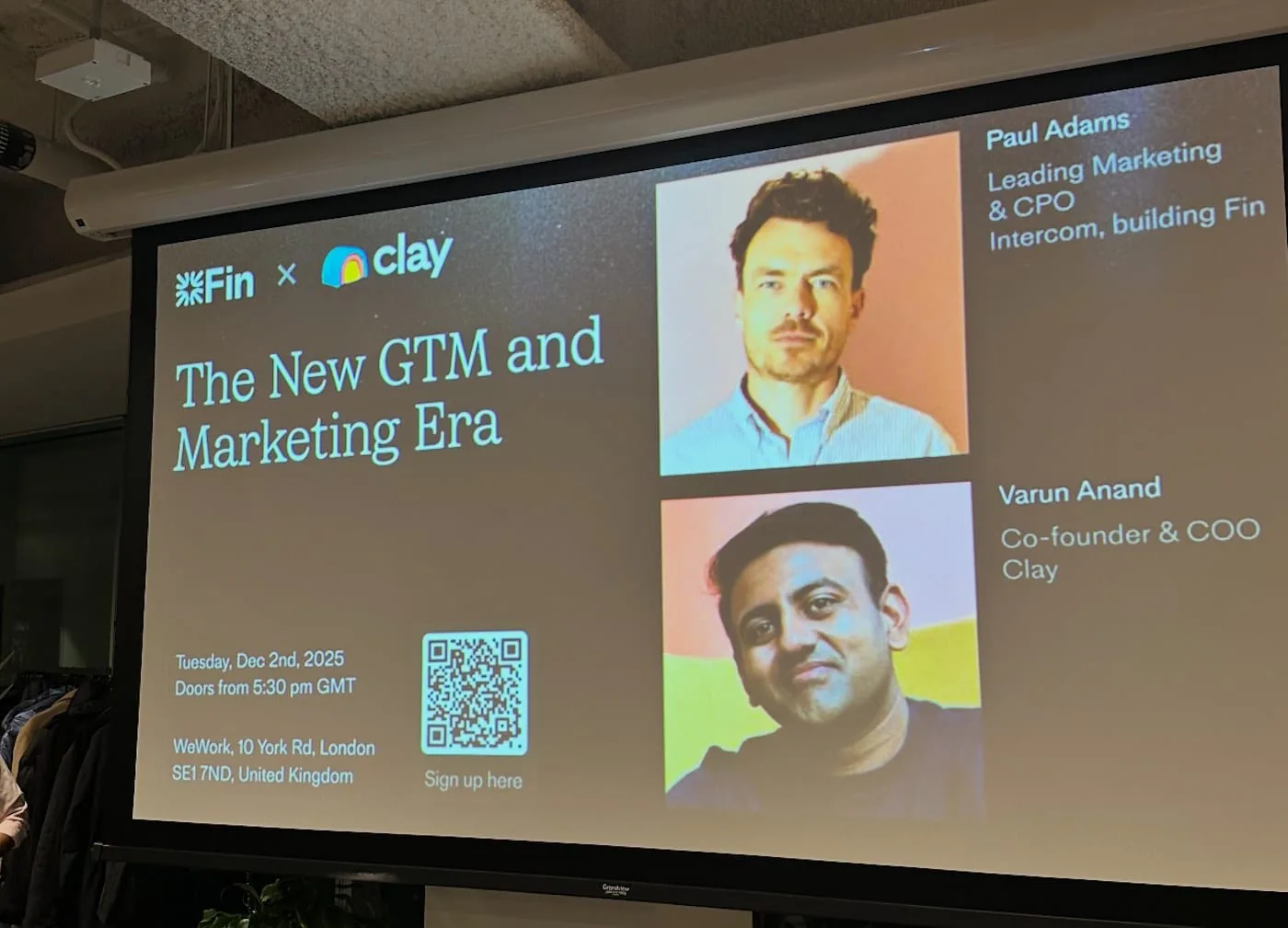 Paul Adams Intercom, WeWork ve Clay üzerine konuşuyor