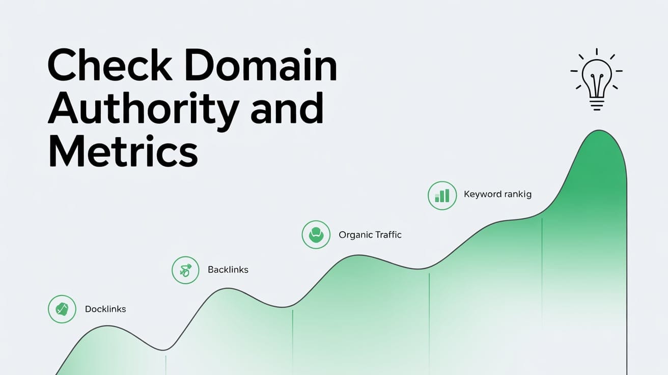 Check Domain Authority and Metrics
