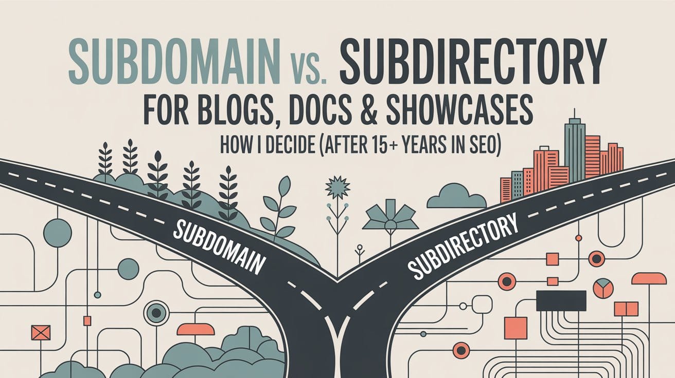 subdomain vs subdirectry or sub-path