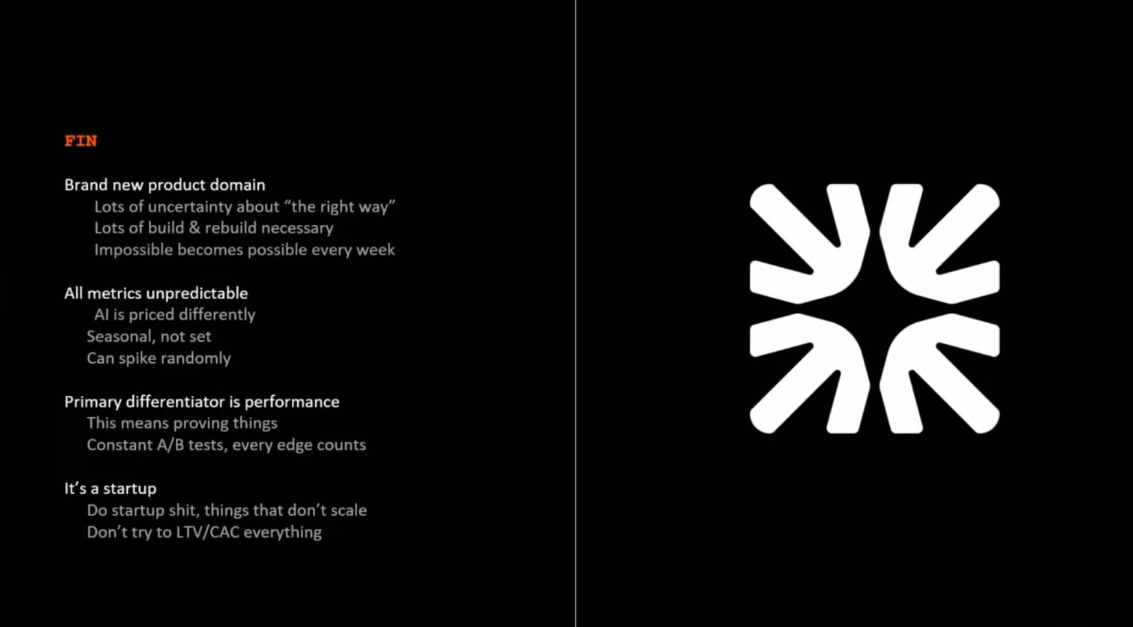 what is intercom fin from saastr