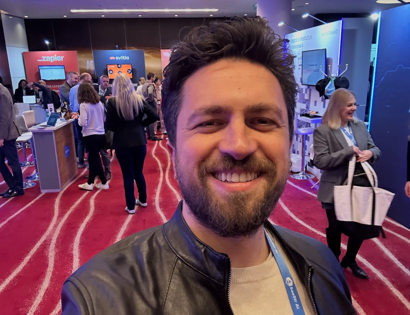 Emre Elbeyoglu at Saastr AI Event