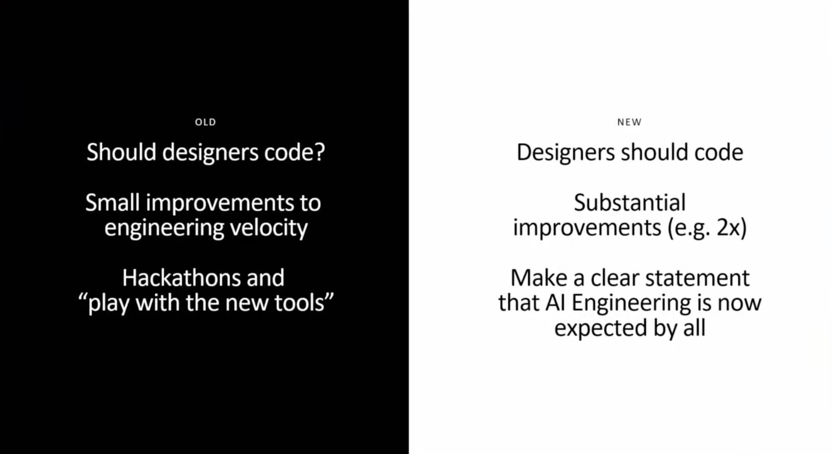 should designers code or not from saastr
