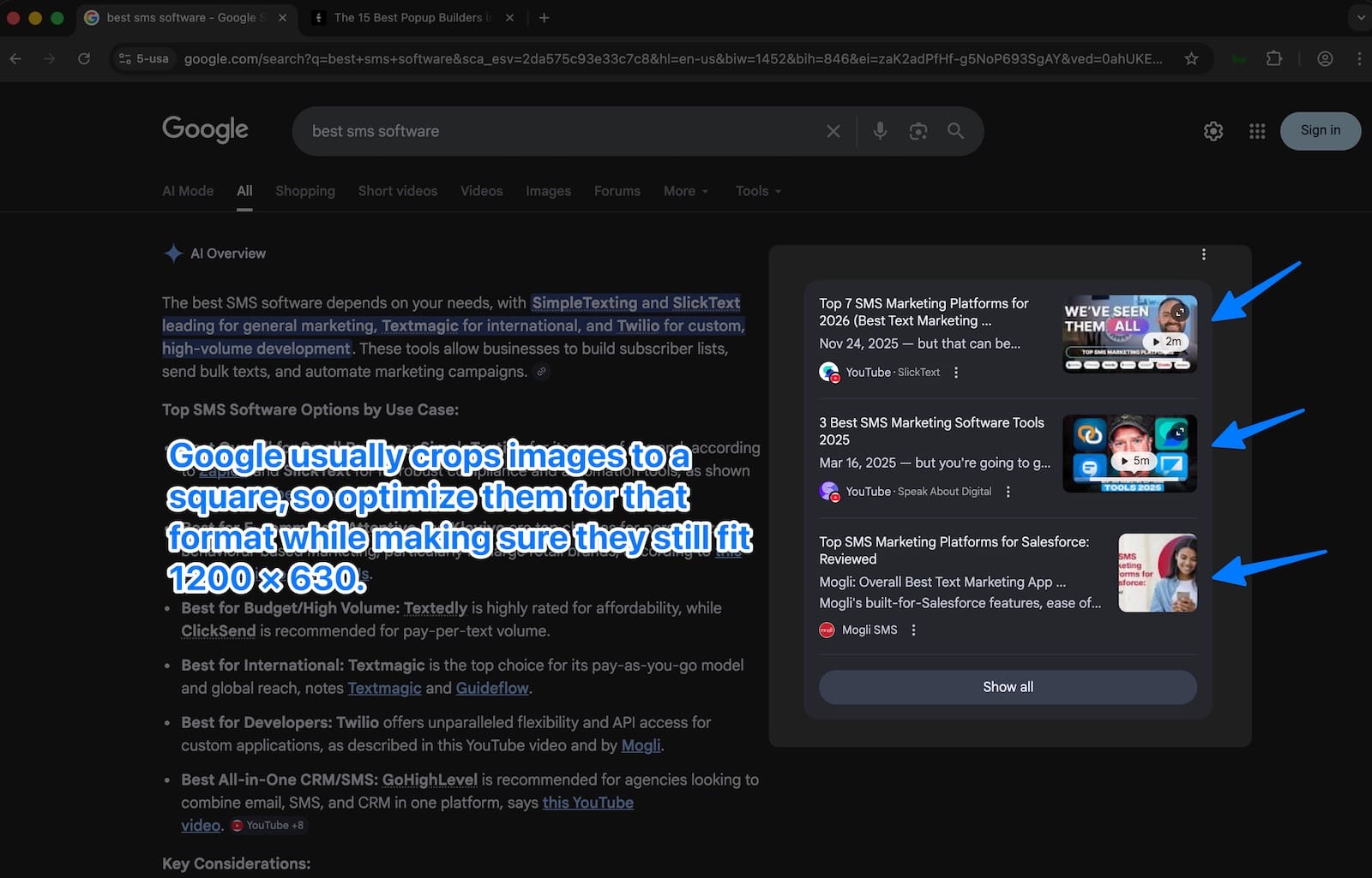 google ai overview image optimization guide for visual understanding