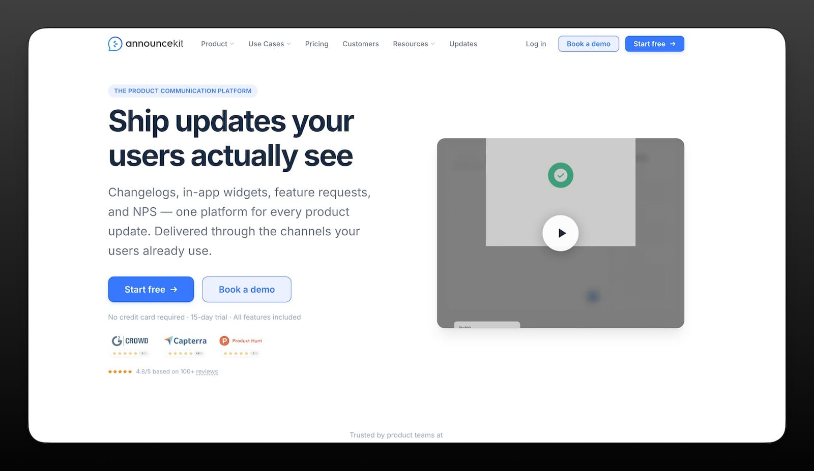 annoncekit website hero