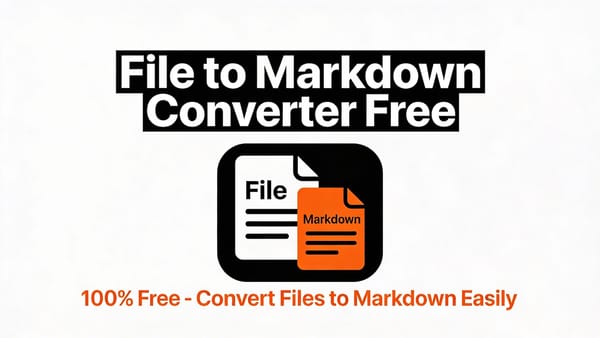 file to markdown converter free